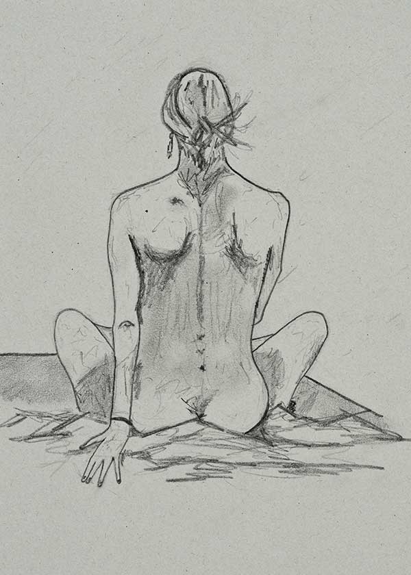 Figure Drawing by Nick Abbott